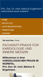 Mobile Screenshot of praxisengelmann.de
